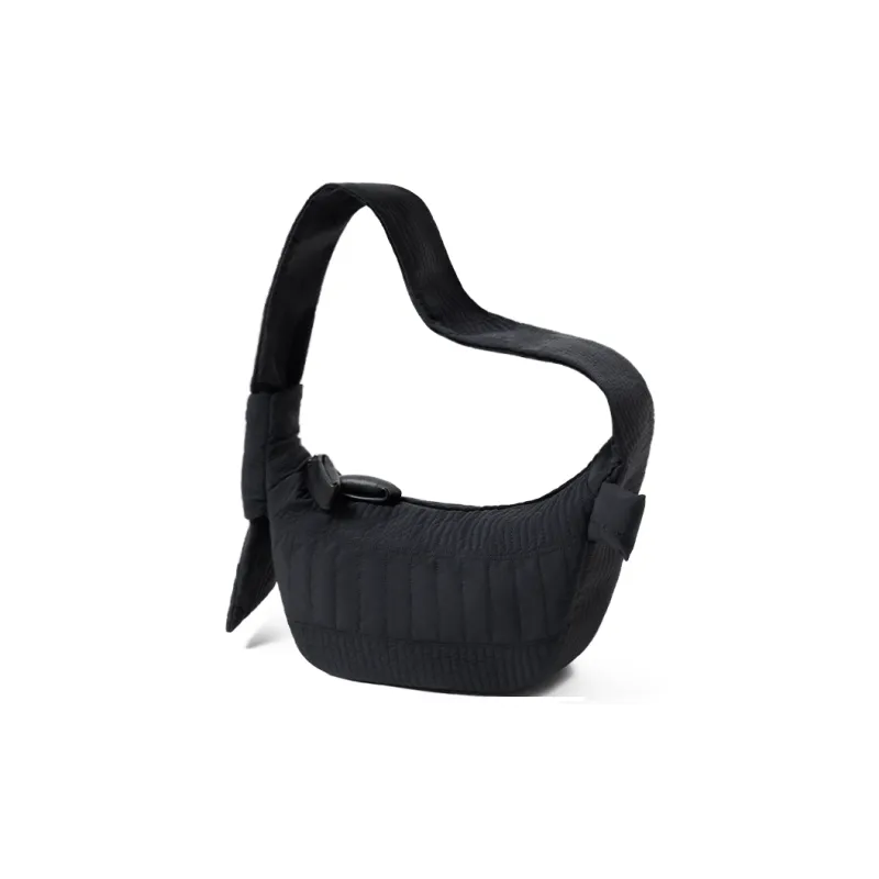 CLOUT CLOUD Nylon Fabric Dumpling Bag, Crossbody Bag, Shoulder Bag Trumpets Unisex Multicolor-0