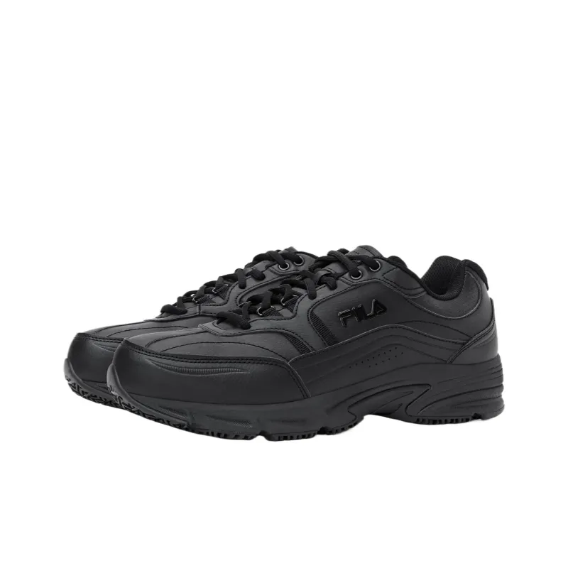 FILA Memory Workshift Low Top Running Shoes Men's Black-2
