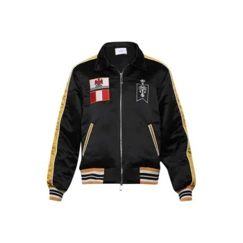 RHUDE Le Soleil Satin Bomber