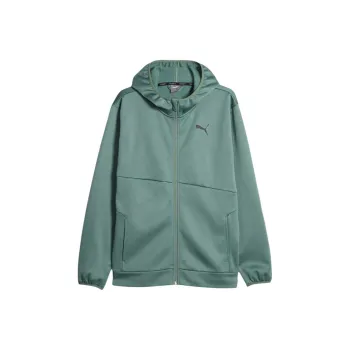 PUMA TRAIN ALL DAY Power Fleece Jackets Coats Men's Green