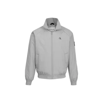 CALVIN KLEIN Baseball Jacket Men's Gray