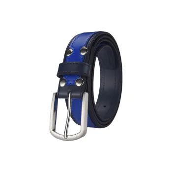 JEANSWEST Cow Split Leather Belts Men's Width 3.5CM