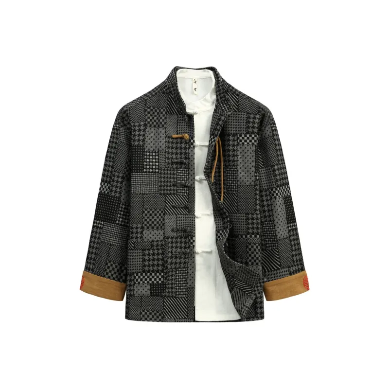 XUANSHENG Jackets Coats Men's Black-0