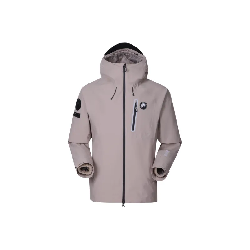 Panda China Panda Series Water Resistant Windproof Wear Resistant Warm Water Repellent Windbreaker Jacket Unisex-7