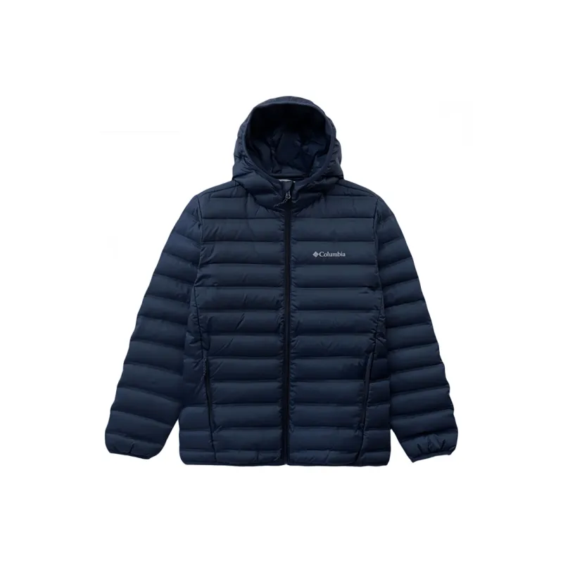 Columbia City Outdoor Collection Down Jacket Men's Navy Blue-0