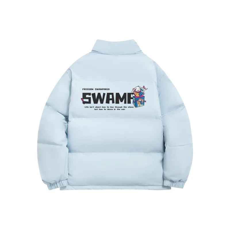 SWAMP AREA Puffer Jacket Unisex-2