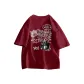 [100% cotton]Burgundy (Tf Graffiti King Chest Logo_tf Graffiti King Back Logo)