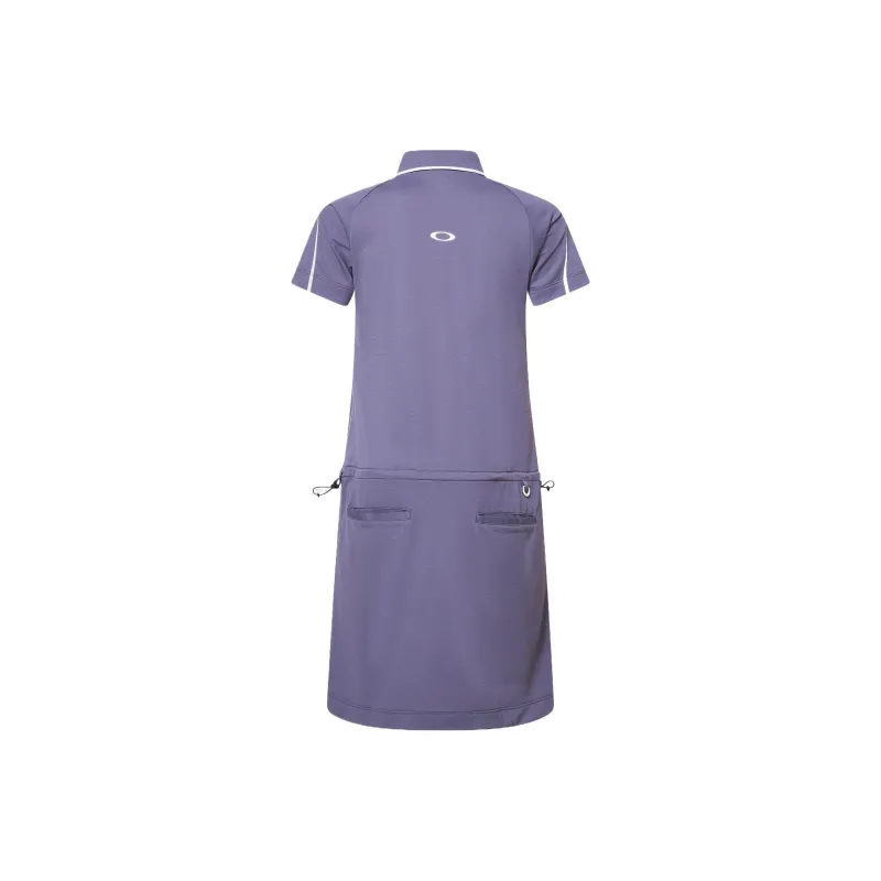 Oakley Short Sleeved Dress Women's Purple-1