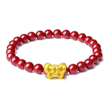 One Thousand Two Cinnabar Bracelets Women's