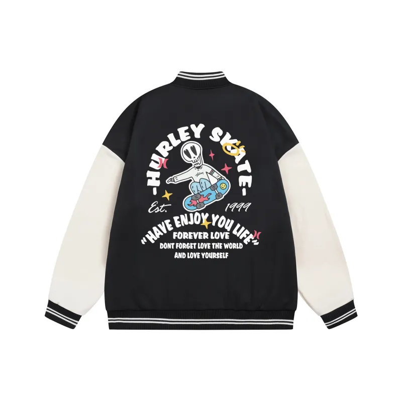 Hurley Baseball Jerseys Unisex-0