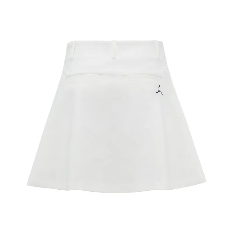 LI NING 1990 x CLOVE Casual Short Skirts Women's Standard White-1
