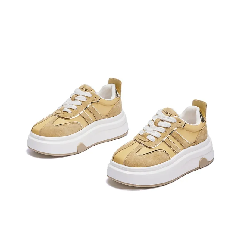 DAPHNE Anti Slip Wear Resistant Low Top Skateboard Shoes Women's-7