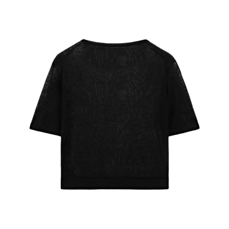 Massimo Dutti T Shirt Women's Black-1