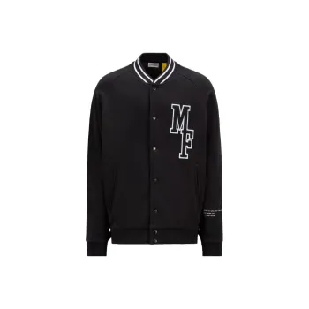 Fragment Design X Moncler Baseball Jerseys Unisex Black
