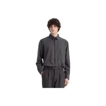 WILD LEADER Shirt Men's Gray [CW5158550]