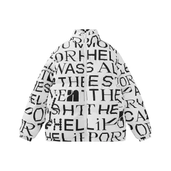 HELIPORT Puffer Jacket Unisex White