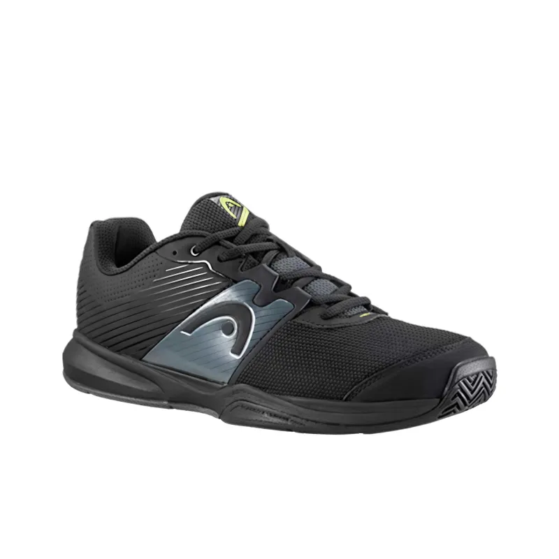 HEAD Sprint Team 3.5 Low Top Tennis Shoes Men's Black Gray-1