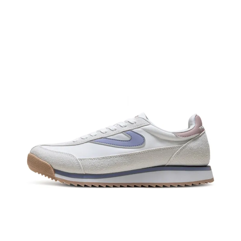 TRETORN Slip Resistant Low Top Casual Shoes Women's White/Purple-0