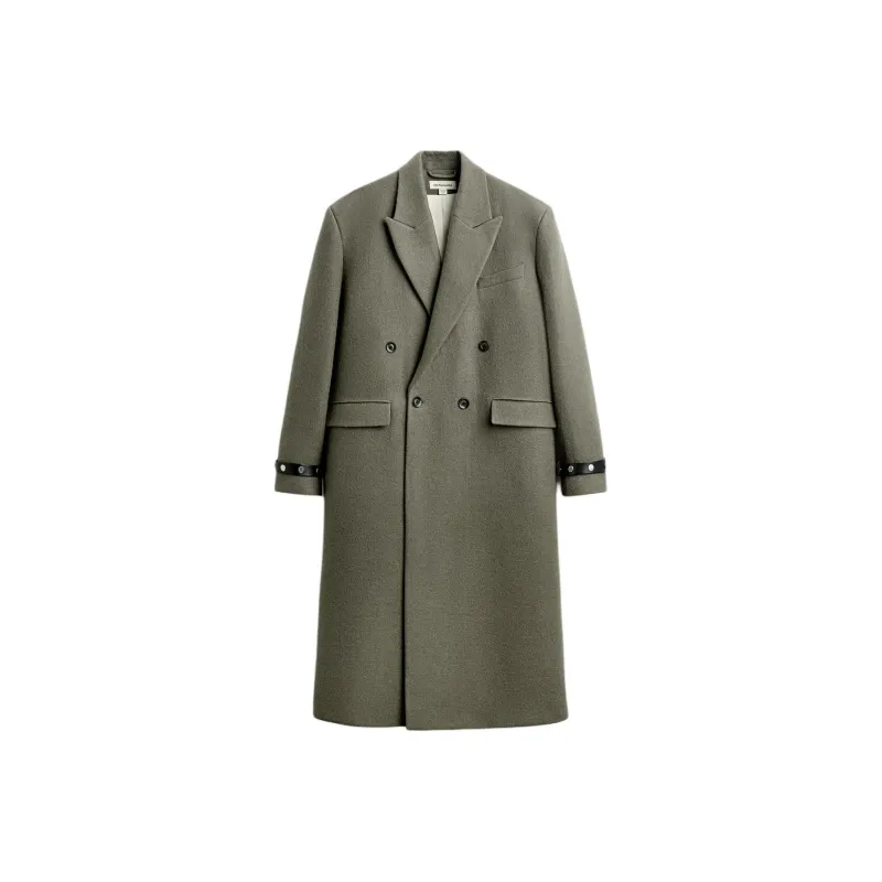 ZARA Nanushka Collaboration FW24 Coat Men's Light Green-0