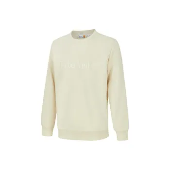 Timberland AF Embroidery Tonal Front Sweatshirt Men's Beige Yellow