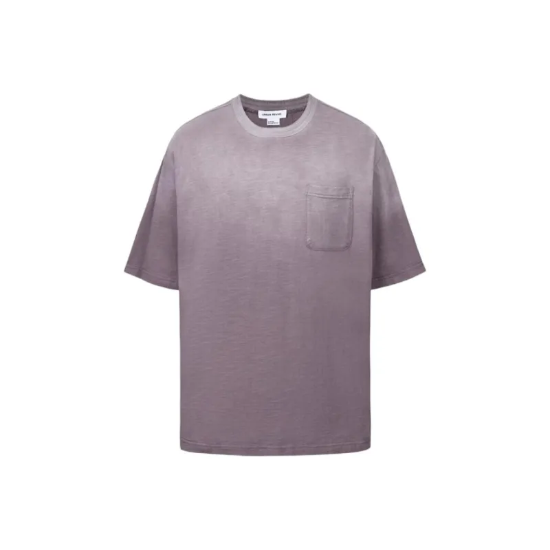 URBAN REVIVO T Shirt Men's Dark Purple-0
