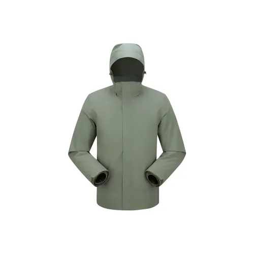 MOBI GARDEN Water Resistant Windproof And Rainproof Warm 3 in 1 Windbreaker Jacket Men's