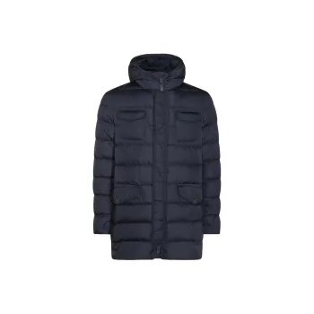 HERNO Hooded Quilted Down Coat