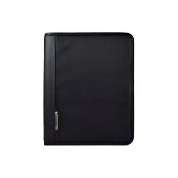 SAMSONITE Nylon Fabric Briefcase Clutch Medium Size Unisex Black
