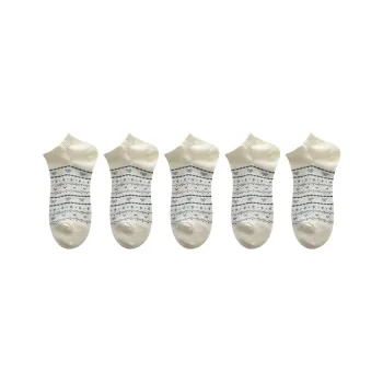 Moremoli No Show Socks Women's 5 Pack