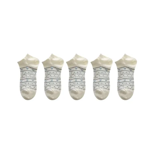 Moremoli No Show Socks Women's 5 Pack