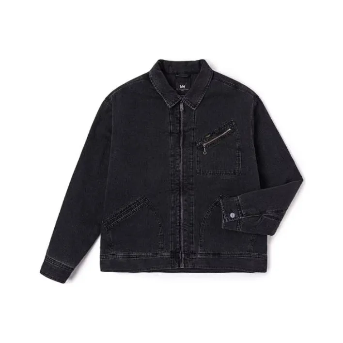 Lee Puffer Jackets Men Black-0