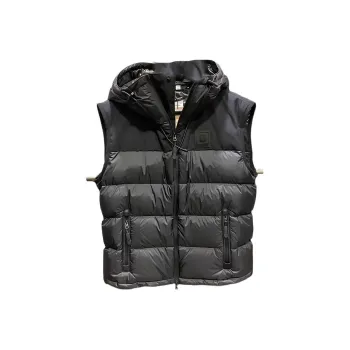 Burberry Sleeveless Down Vest Men's Black