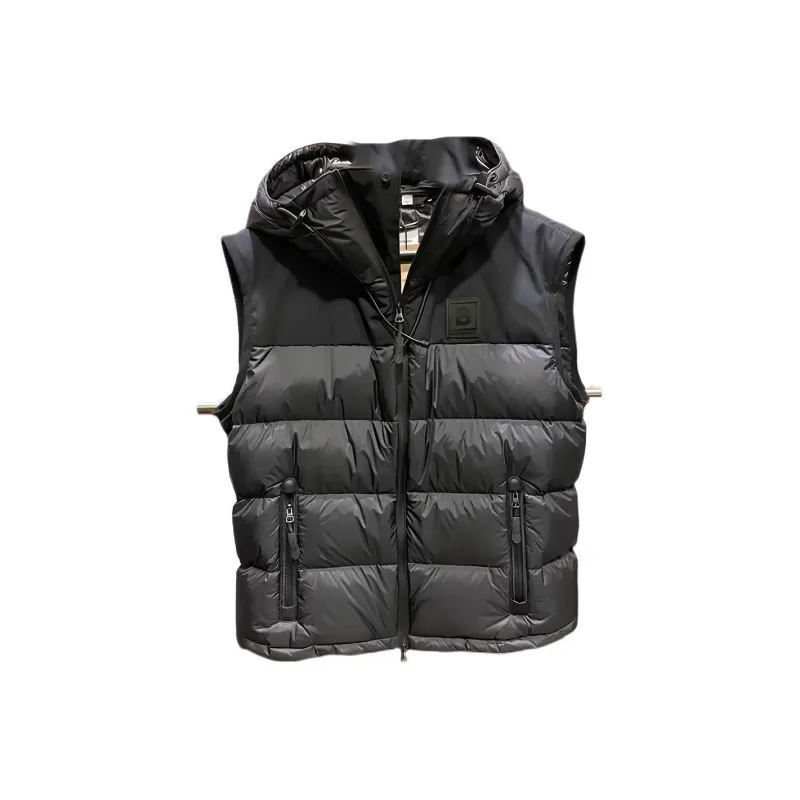 Burberry Sleeveless Down Vest Men's Black-0