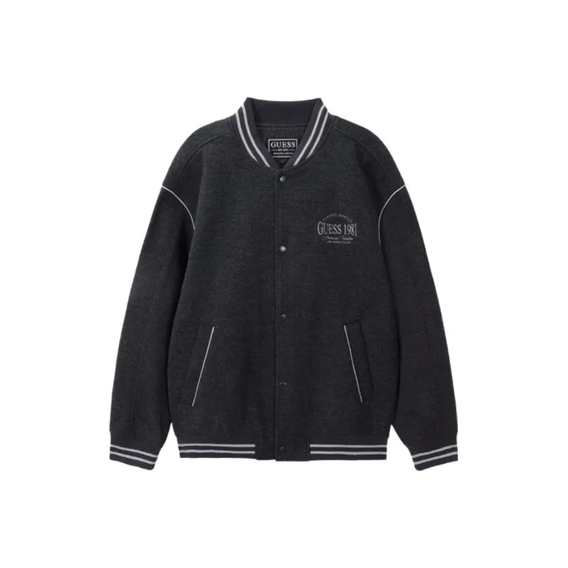 GUESS Jackets Coats Men's Charcoal Gray-0