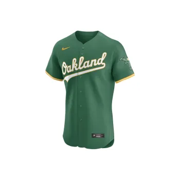 Nike Dri FIT ADVMLB Oakland Athletics FW24 Baseball Jacket Men's Green