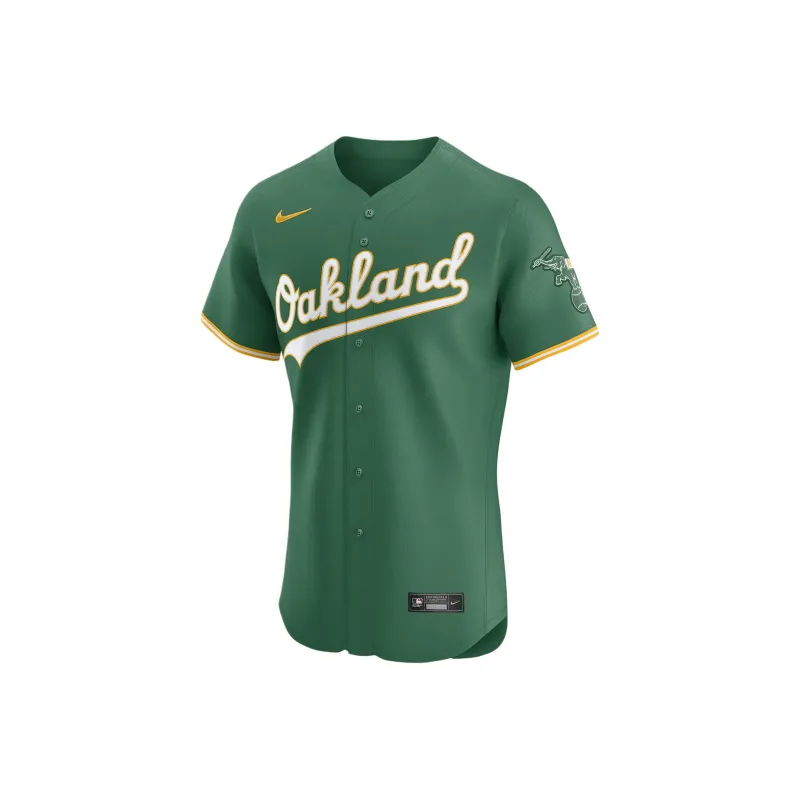 Nike Dri-FIT ADVMLB Oakland Athletics FW24 Baseball Jacket Men's Green-0
