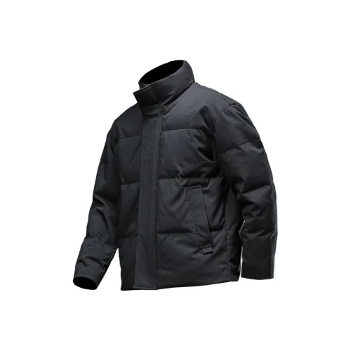 Seasonal Words Down Jacket Men's Black