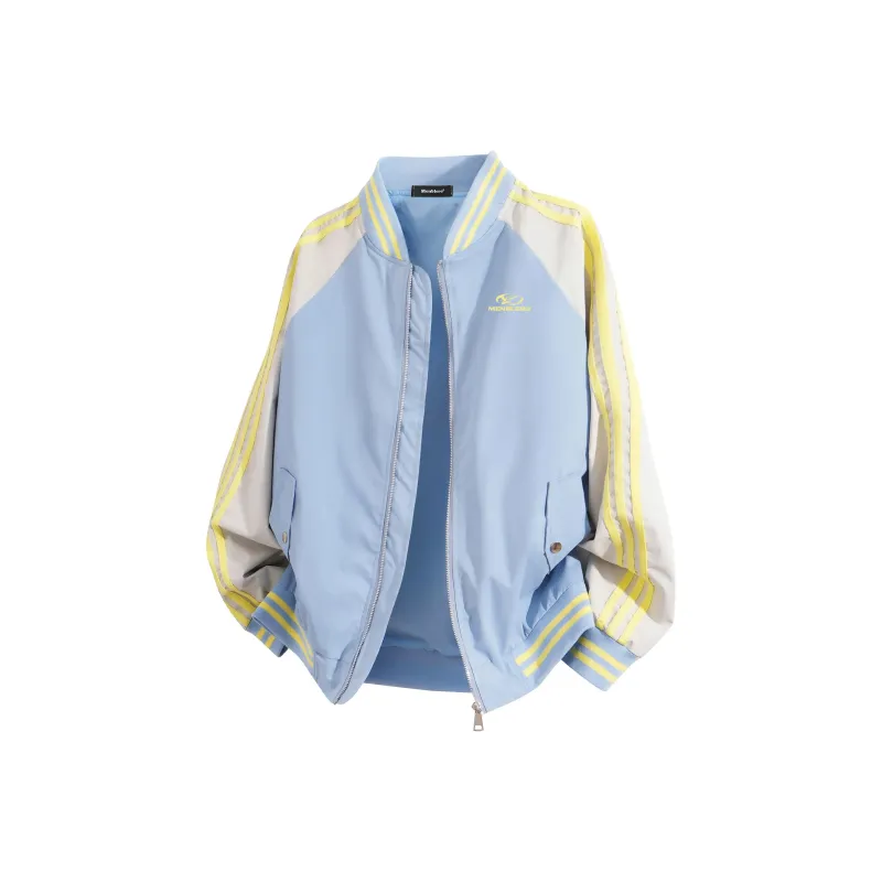 Menblero Baseball Jacket Unisex-16