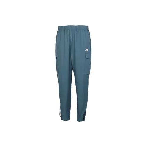 Nike Cargo Pants Men Gray Green