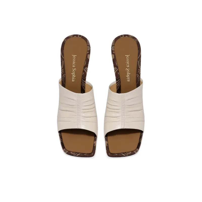 JESSICA SOPHIA Rubber Sole Odor Resistant Slide Slippers Women's-4