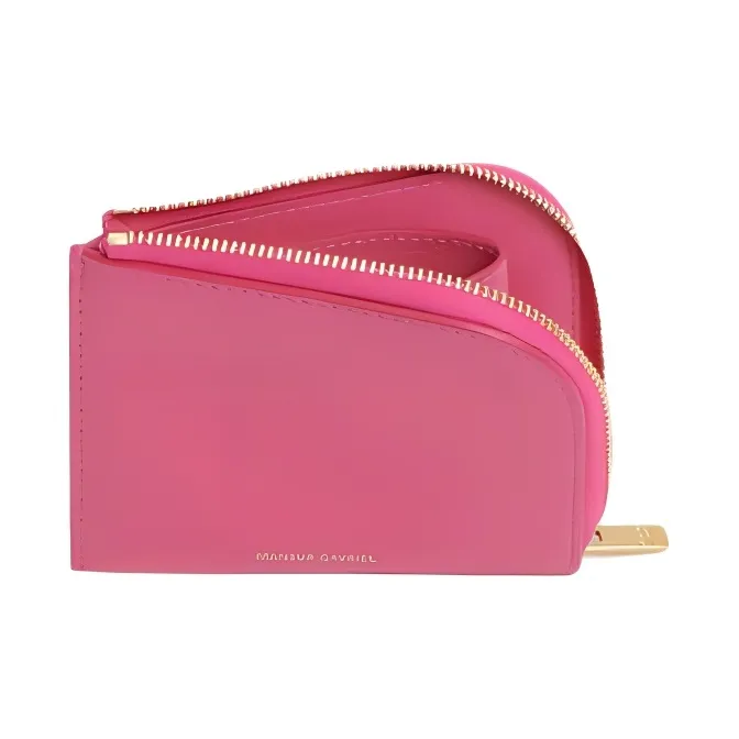 MANSUR GAVRIEL Calfskin Wallet Women's Peach Pink-1