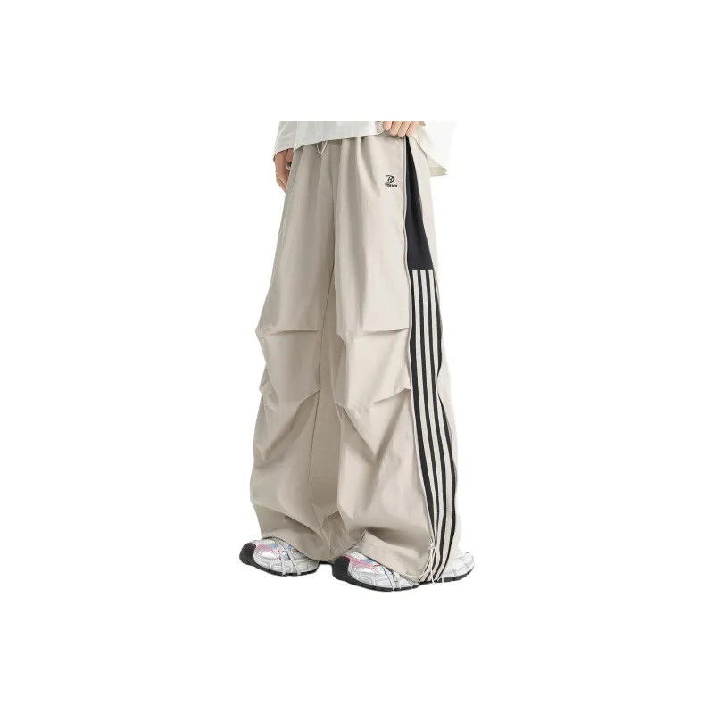 TESTUNG Casual Floor Length Wide Leg Design Luxury Streetwear Pants Unisex-16