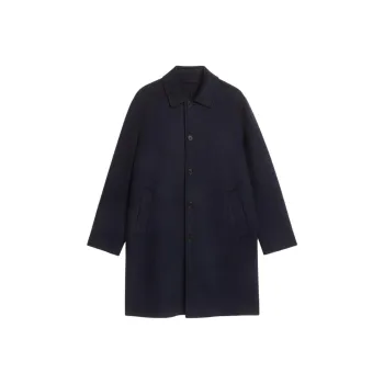 ARKET Coats Men Dark Blue