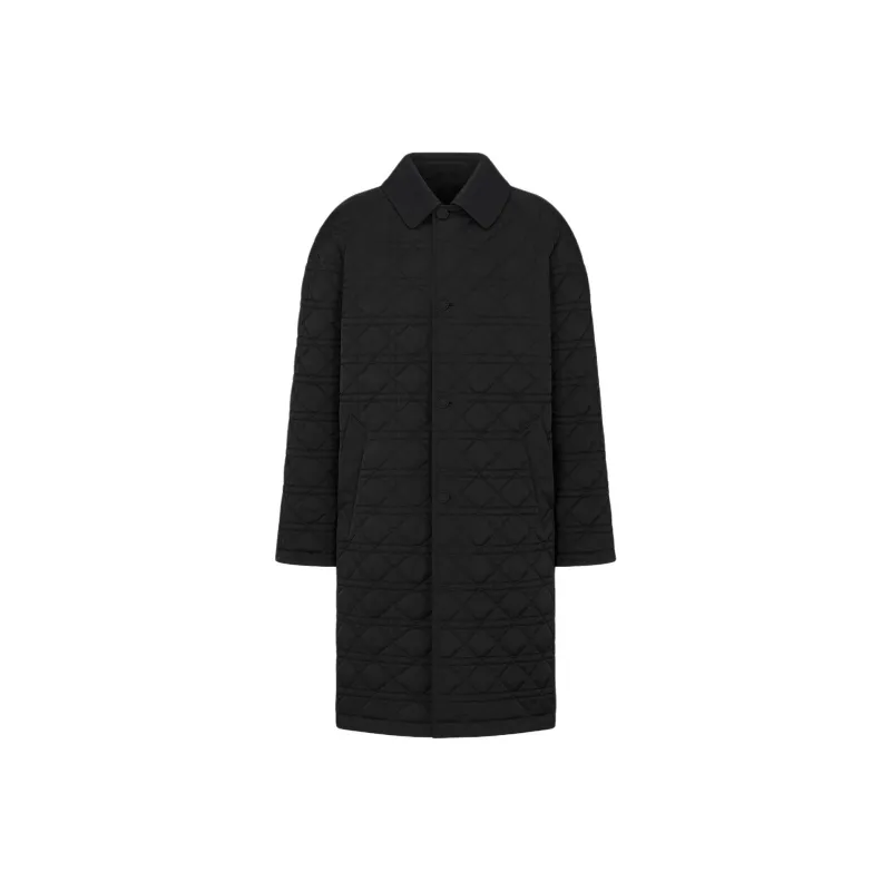 DIOR Coats Men Black-0