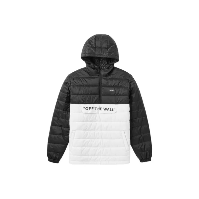 Vans Carlon AnorakOFF THE WALL Jacket Unisex Black White-0