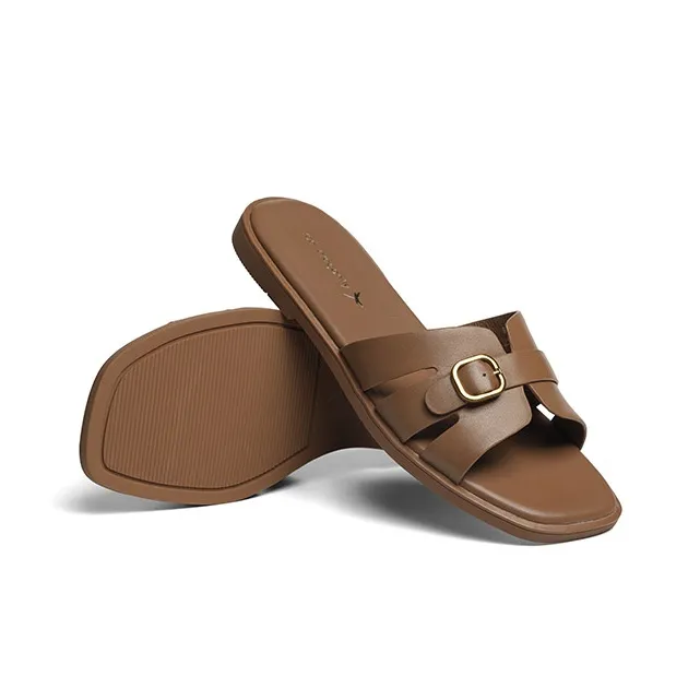 RED DRAGONFLY Rubber Sole Slip Resistant Abrasion Resistant Slide Slippers Women's-9