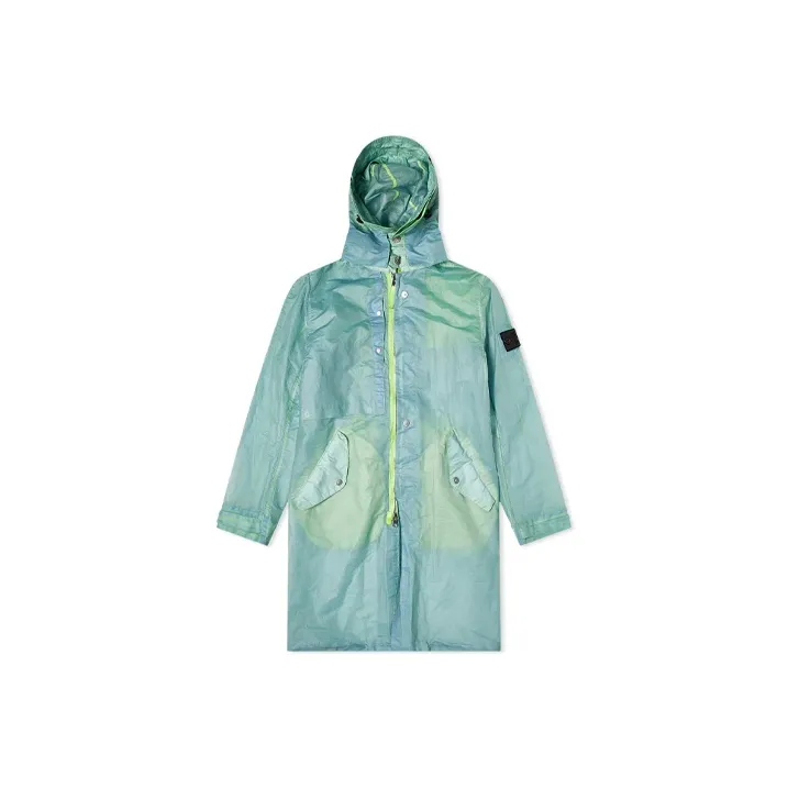 STONE ISLAND SS21 Parka Coats Men's Green-0