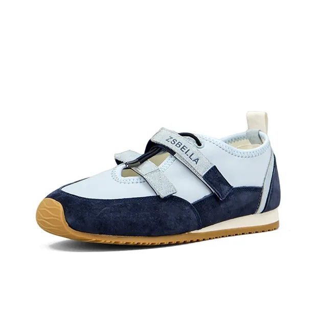 ZSBELLA Cushioning, Slip Resistant, And Abrasion Resistant Low Top Casual Shoes Women's-1