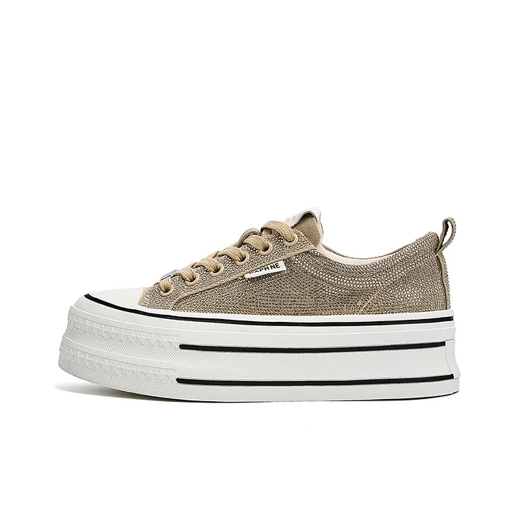 DAPHNE Anti Slip Wear Resistant Low Top Skateboard Shoes Women's-8