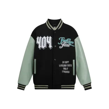 404MOB GANG Jackets Coats Unisex Black